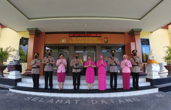 Sertijab Kasat Serse dan Kasat Lantas Dipimpin Langsung Kapolres Buleleng.