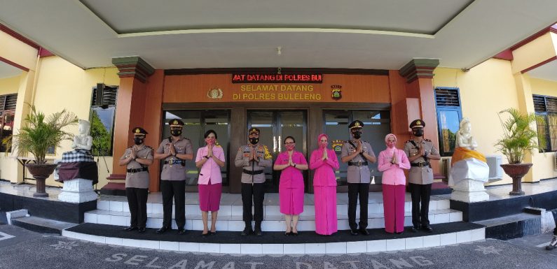 Sertijab Kasat Serse dan Kasat Lantas Dipimpin Langsung Kapolres Buleleng.