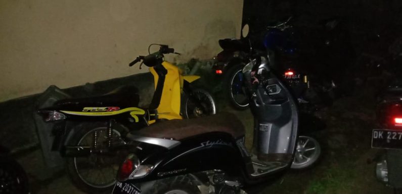 Jajaran Polsek Busungbiu Berhasil Amankan Enam Kendaraan Yang Dipakai Trek Trekan.