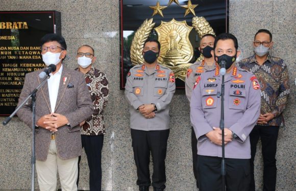 Kapolri Pastikan Dukung Program Pembangunan Infrastruktur Teknologi Informasi Komunikasi.