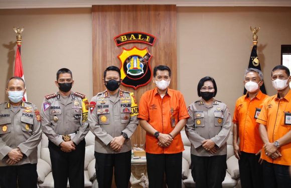 Kapolda Bali Terima Kunjungan PT. Pos Regional Bali-Nusra.