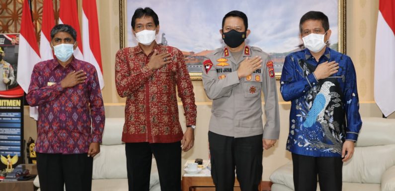 Kapolda Bali Menerima Kunjungan Ombudsman RI.