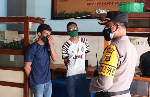 Operasi Yustisi Pelaksanaan PPKM Darurat,  Polresta Denpasar Gencar Lakukan Patroli Gabungan
