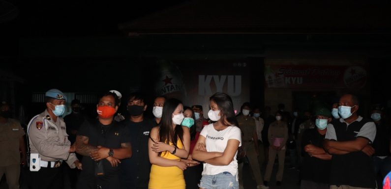 73 Personel Gabungan Diterjunkan Dalam PPKM Darurat Covid 19. Dan 1 Cafe Terciduk.