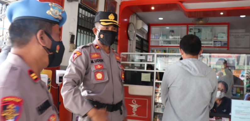 Polresta Denpasar Lakukan Patroli Ops Aman Nusa Agung II Bersama Instansi Terkait dalam rangka penerapan PPKM darurat Pencegahan covid 19 di wilayah hukum Polresta Denpasar.