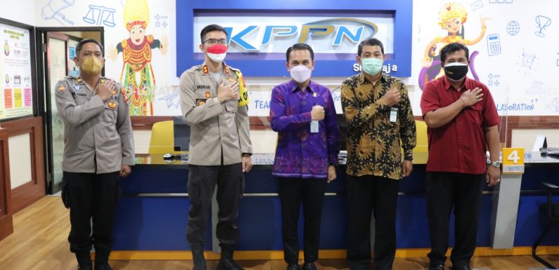 Kapolres Buleleng Lakukan Kordinasi Dengan KPPN Singaraja Dalam Pengelolaaan Anggaran.
