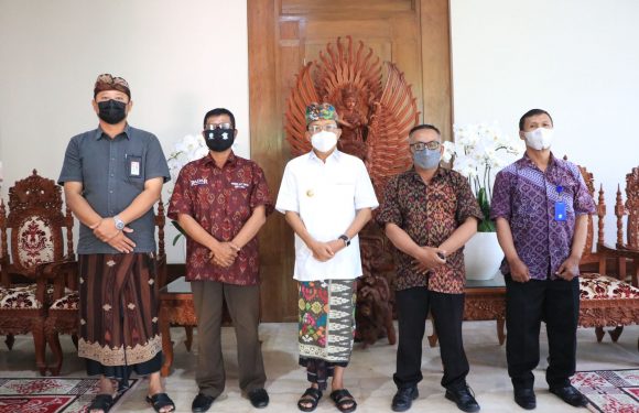 Gubernur Bali, Mererima Kunjungan Pengurus DPD PJID Provinsi Bali.