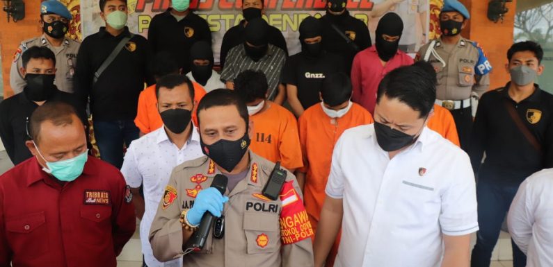 Enam Pelaku Curas Dibawah Umur, Diamankan Sat Reskrim Polresta Denpasar.