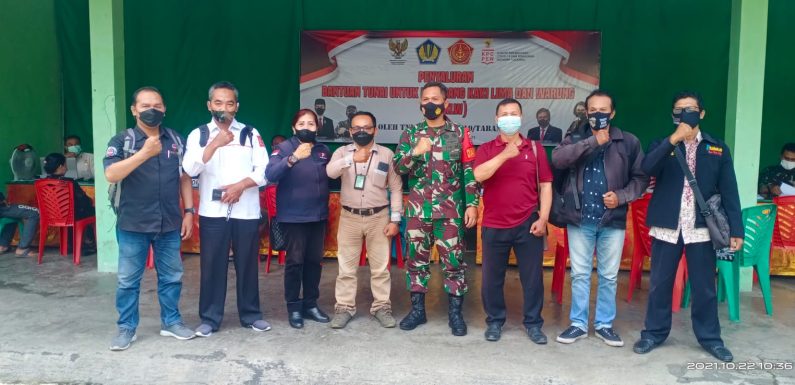 Kodim 1619/Tabanan Melanjutkan Menyalurkan  Bantuan Tunai Bersamaan di Terima Audensi DPD PJID Bali