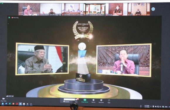 Pemprov Bali Menerima Anugerah Keterbukaan Informasi Publik