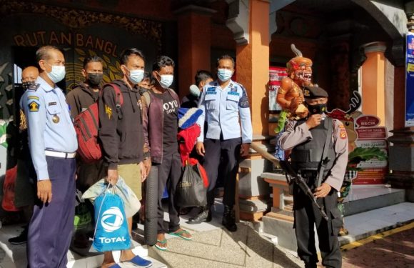 26 Napi Dipindah ke Lapas Kelas llA Bangli, Cegah Over Kapasitas.