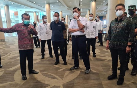 Kakanwil Kemenkumham Bali Sampaikan Kepada Menko Marves, Persiapan Pemeriksaan Keimigrasian Dalam Rangka G 20.