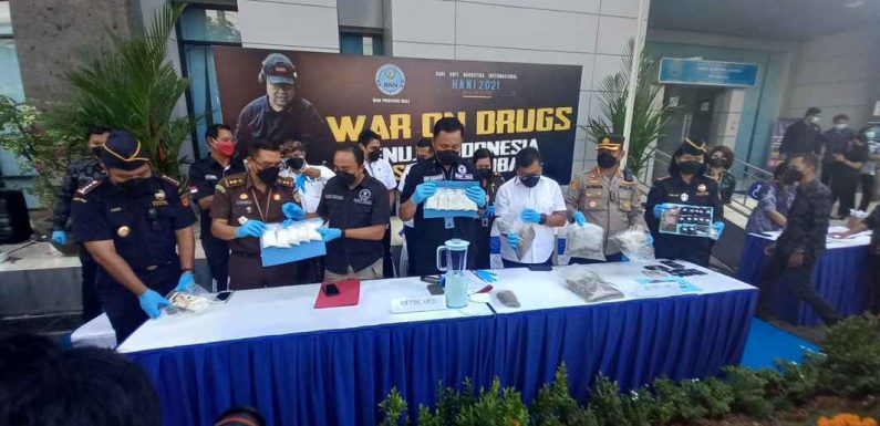 BNN Provinsi Bali Musnahkan Narkoba Dengan Nilai Miliaran Rupiah