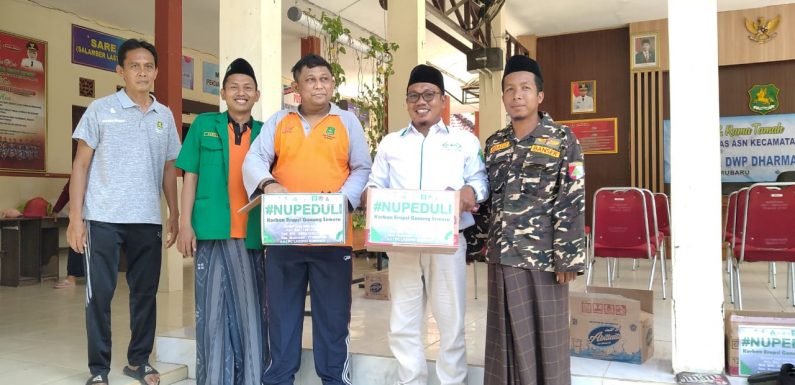 LAZISNU MWC Rubaru, Gandeng Kecamatan Rubaru Galang Dana