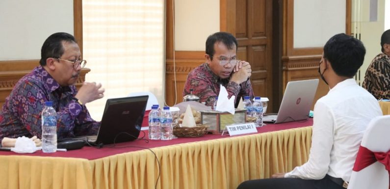 Kanwil Kemenkumham Bali Laksanakan Seleksi Kopetensi Bidang Melalui Wawancara, Pengamatan Fisik dan Keterampilan  CPNS  Kemenkumham Tahun 2021.