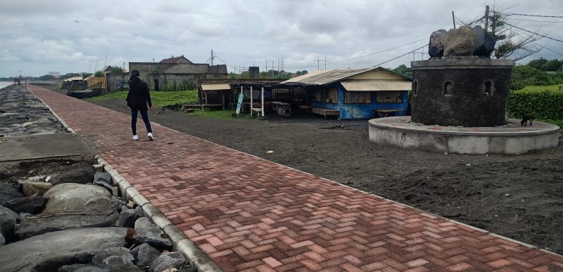 Penanganan Pantai di Pantai Lembeng Gianyar dan di Grokgak Buleleng Sudah Rampung di Kerjakan.