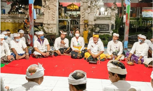 Warga Binaan Pemasyarakatan Lapas se Bali Merayakan Hari Raya Siwaratri.