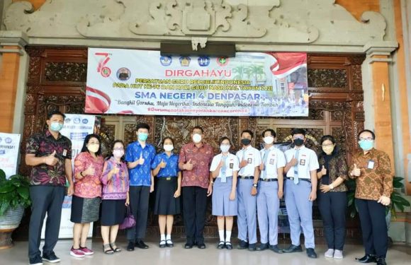SMA Negeri 4 Denpasar Raih 95 Prestasi Sepanjang Tahun 2021.