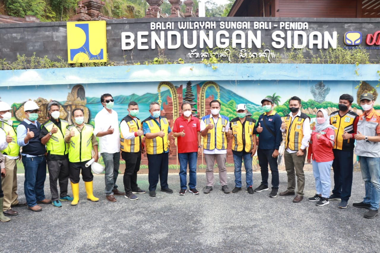 Bendungan Sidan Mampu Sediakan Air Baku 750 Liter/Detik di Sarbagita, Hasilkan PLTM 0,65 MW, Ciptakan Destinasi Pariwisata Baru, dan Sebagai Konservasi.