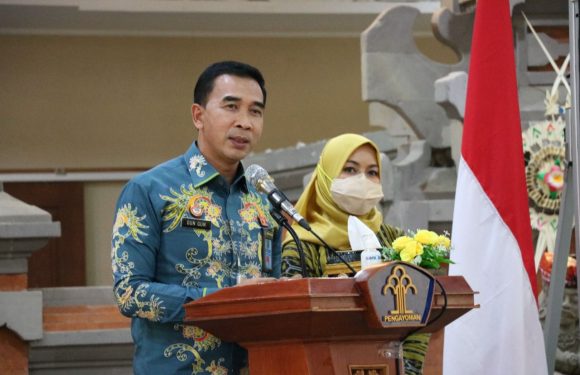 KANWIL KEMENKUMHAM BALI GELAR PISAH SAMBUT KEPALA DIVISI PEMASYARAKATAN.