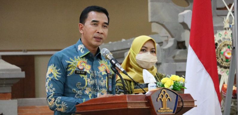 KANWIL KEMENKUMHAM BALI GELAR PISAH SAMBUT KEPALA DIVISI PEMASYARAKATAN.