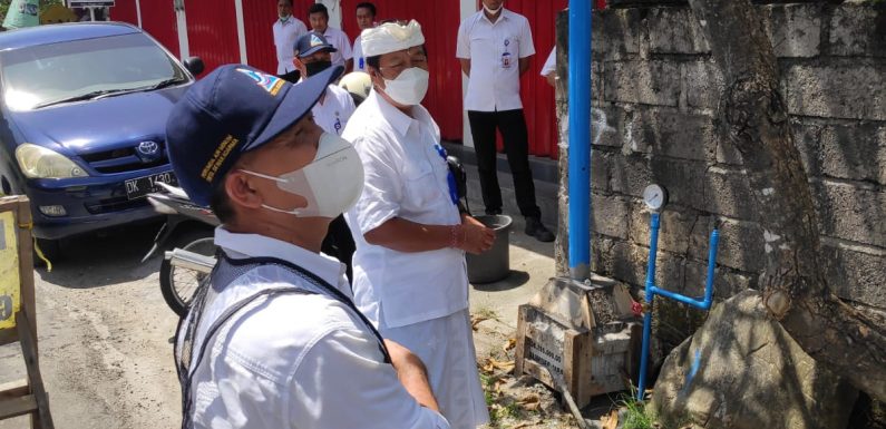 Proyek Pembangunan District Meter Area ( DMA) PDAM Kota Denpasar Sudah Selesai di Kerjakan Sesuai Dengan Spesifikasi.