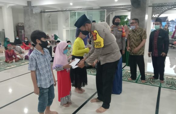 Safari Ramadhan Kapolres Badung Gelar Buka Puasa Bersama Di Masjid Al Hasanah.
