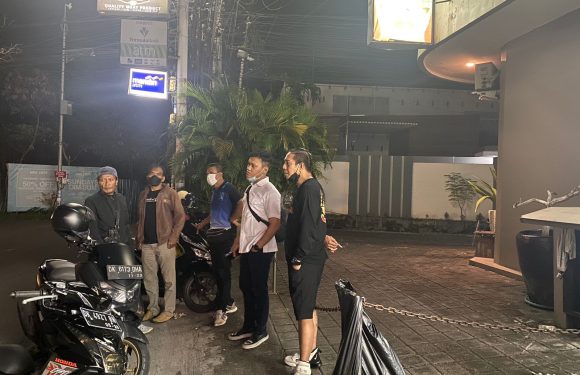 Unit Opsnal Polsek Kuta Utara Pantau Jalur Rawan Aksi Kejahatan Dijalan.