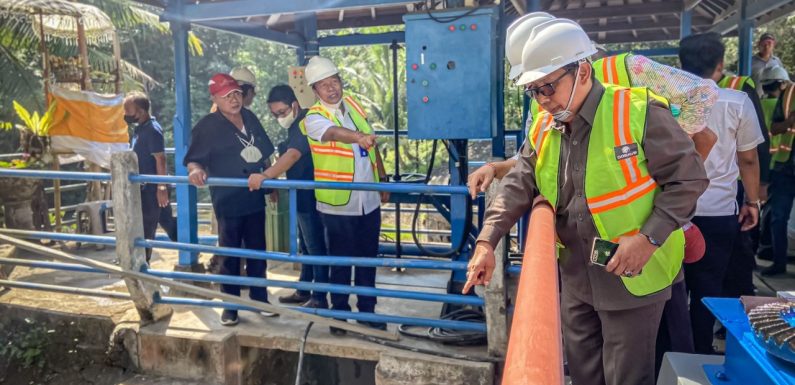 Pembangunan Kanal PDAM Kota Denpasar Saat ini Sudah Mencapai Progres 94 Persen.