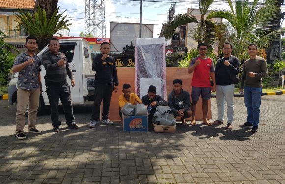 Tim Opsnal Polsek Mengwi Berhasil Bekuk Pelaku Pembobol Toko.