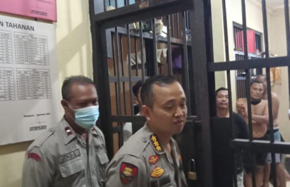 Wakapolres Kompol Ketut Dana Sambut Tim Penilaian Lomba Kebersihan Polda Bali.