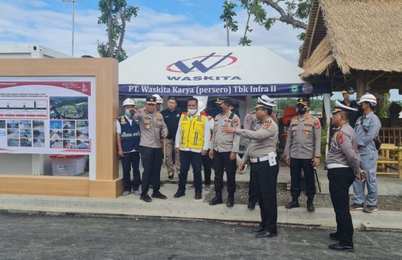 Kapolda Bali Cek Proyek Perkembangan Proyek Venue G-20 di Kawasan GWK.