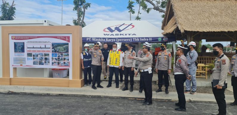 Kapolda Bali Cek Proyek Perkembangan Proyek Venue G-20 di Kawasan GWK.