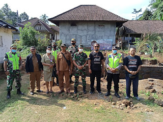 Kodim Tabanan Kembali Bedah Rumah Warga Kurang Mampu di Desa Pererean Kangin, Baturiti Tabanan.