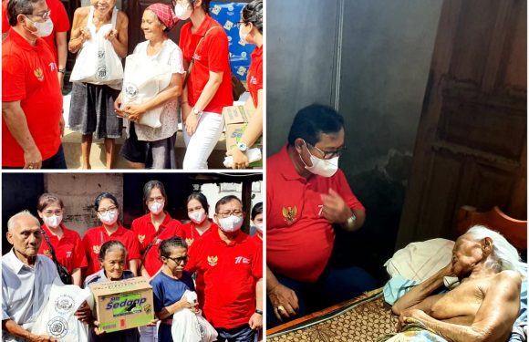 Menyambut HUT Kemerdekaan RI ke- 77, Rumah Sakit Puri Raharja Gelar Bakti Sosial.