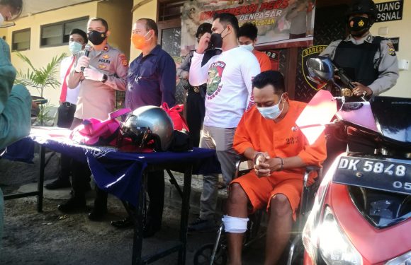 Jambret Tas Wisatawan Prancis, Rohmat Diamankan Polsek Denpasar Selatan
