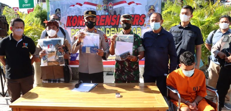 Polsek Kuta Ringkus Pelaku Pencurian Spesialis Rumah Kos