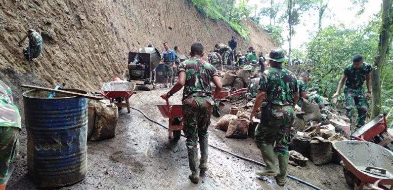 Menjelang Penutupan TMMD Ke-114, Kodim 1619/Tabanan Hampir Rampungkan Seluruh sasaran Kegiatan.