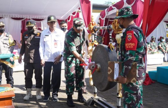 TMMD KE-114 TAHUN 2022 di PENEBEL TABANAN RESMI DI TUTUP OLEH DANREM 163/WIRA SATYA.