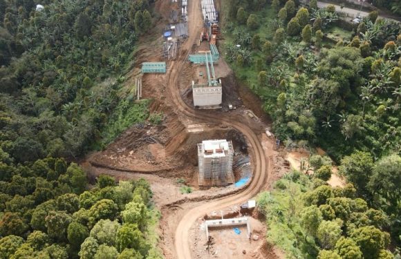 Proyek Pembangunan Shortcut Singaraja – Mengwitani Saat Ini  Sudah Mencapai Progres 65 Pesen.