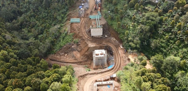 Proyek Pembangunan Shortcut Singaraja – Mengwitani Saat Ini  Sudah Mencapai Progres 65 Pesen.