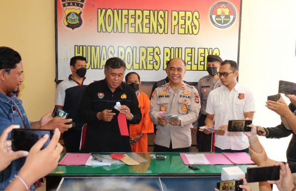 Polsek Sawan Berhasil Mengamankan Penyelenggara Beserta 5 Pemain Judi Ceki.