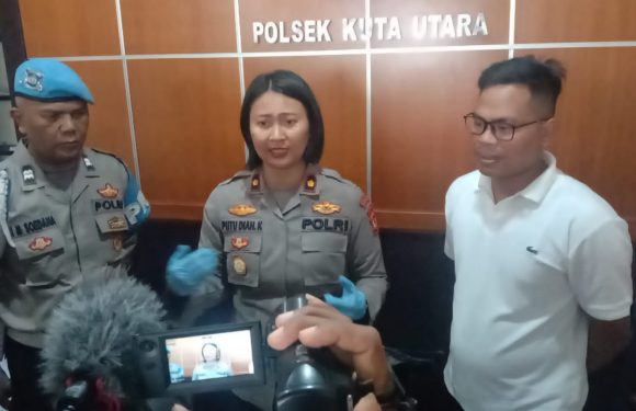 Diduga Gangguan Jiwa Polsek Kuta Utara Amankan Pelaku Penusukan.