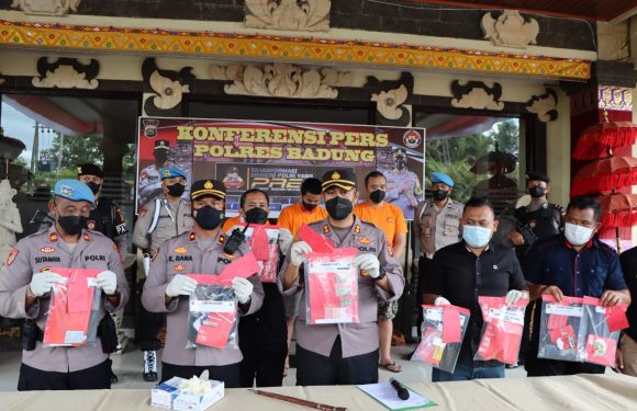 Satreskrim Polres Badung Amankan 4 Keadaraan, Ratusan Liter Pertalite Dan Ratusan Tabung Gas.