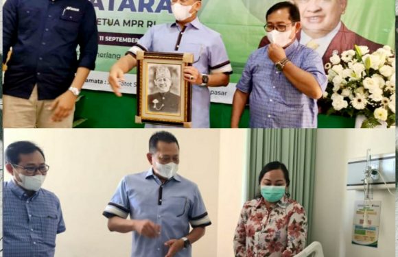 Dokter Bagus Darmayasa Dampingi Ketua MPR RI Gelar Bakti Sosial di RS Mata Ramata Bali.