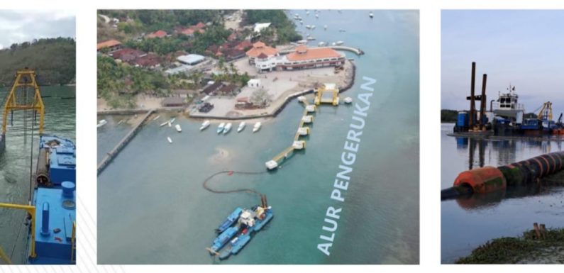 Proyek Pembangunan Pelabuhan Bias Munjul Ditarget Rampung Nopember 2022.