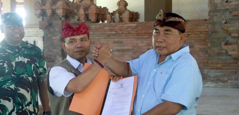 Bupati Jembrana Gelar Tatap Muka Bersama Puluhan Warga Yang  Terdampak Banjir Bandang.