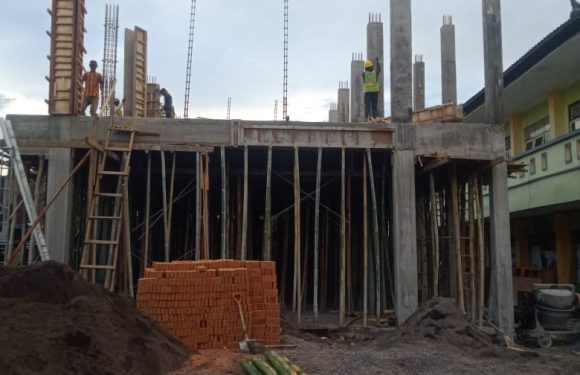 Proyek Pembangunan Gedung MTS 3  Kabupaten Jembrana Ditarget Rampung Desember 2022.