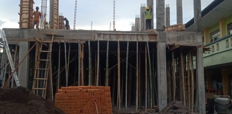 Proyek Pembangunan Gedung MTS 3  Kabupaten Jembrana Ditarget Rampung Desember 2022.
