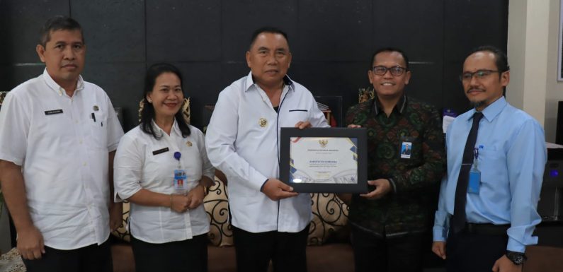 Pemkab Jembrana Kembali Raih Predikat WTP , Dari Kementerian Keuangan RI.